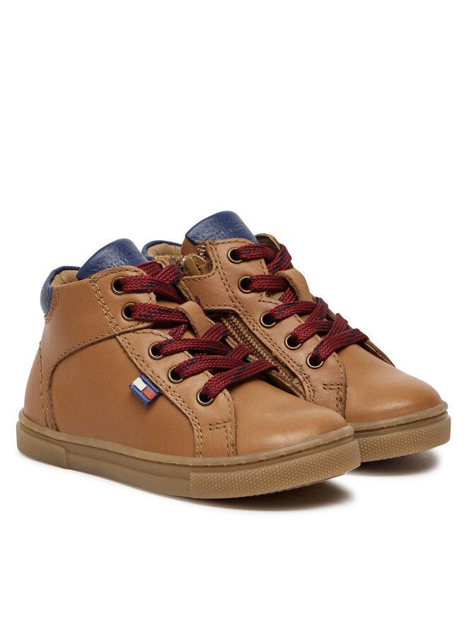 Tommy Hilfiger Μποτίνια Tommy Hilfiger T1X9-33623-0092 Καφέ