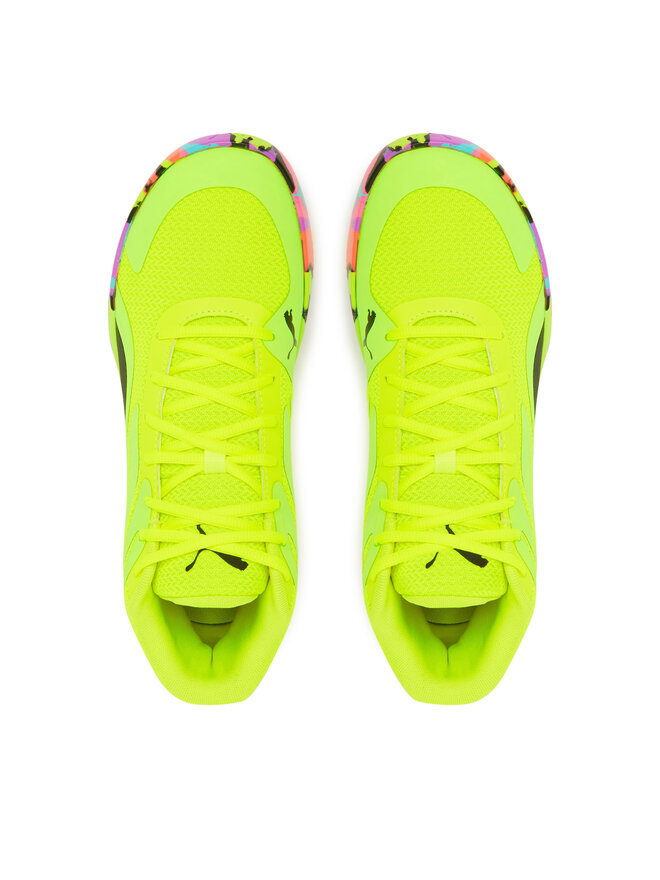 1/31  キラキラ様 Взуття для баскетболу Puma Court Pro Marble 311394 02 Жовтий