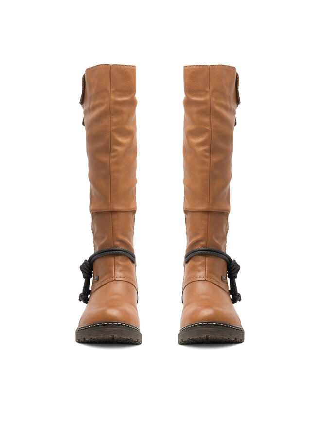 Rieker Kozaki Rieker Z4758-24 Brązowy