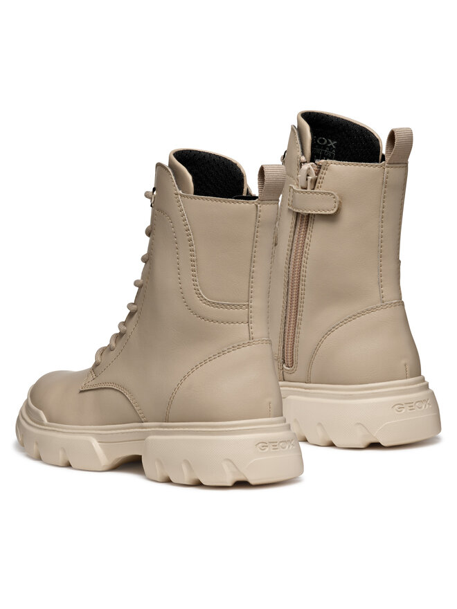 Geox Μπότες Geox J Junette J56HVB 000BC C5000 S Μπεζ