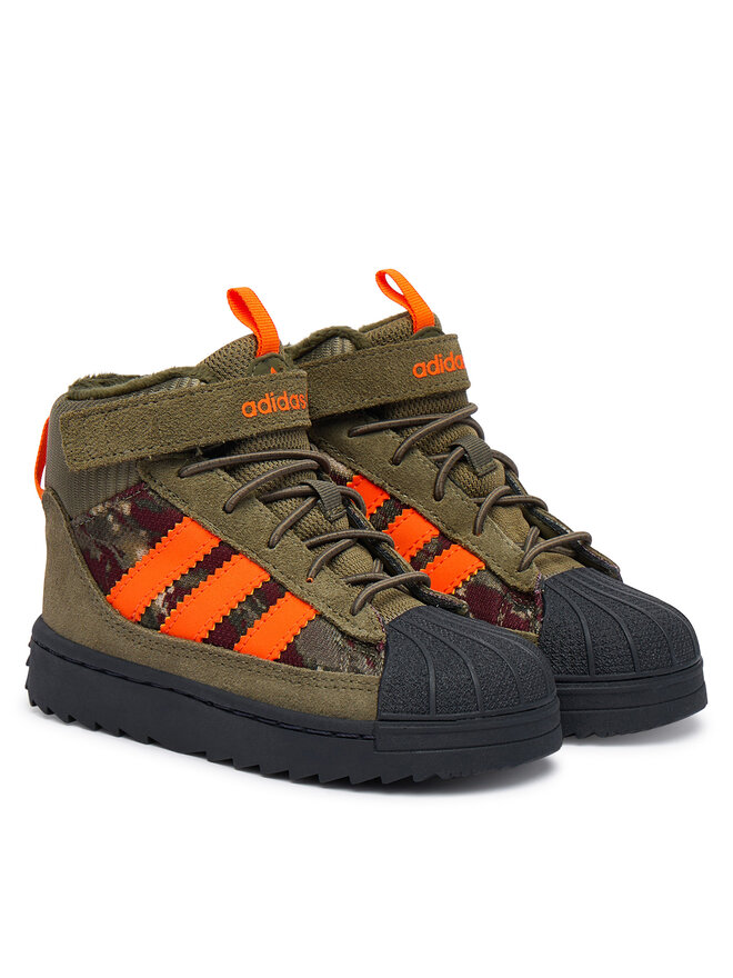 adidas Schnürschuhe adidas Superstar Winter Trek KH9794 Grün