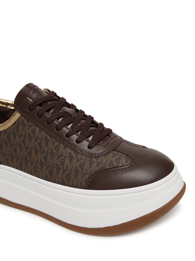 MICHAEL Michael Kors Снікерcи MICHAEL Michael Kors Hayes 43T5HYFS2L Коричневий