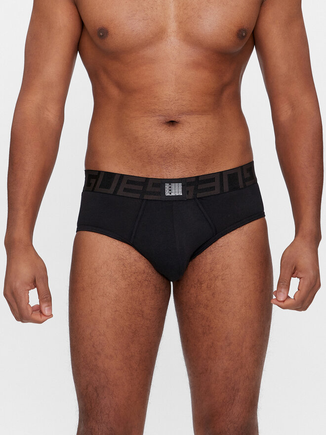 Guess Guess Set od 3 para muških slip gaća U4RG02 K6YW0 Crna