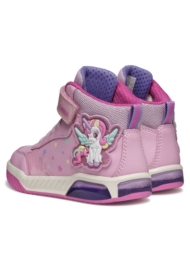Geox Sneakersy Geox J Inek J56ASA 0BCKC C8206 D Růžová