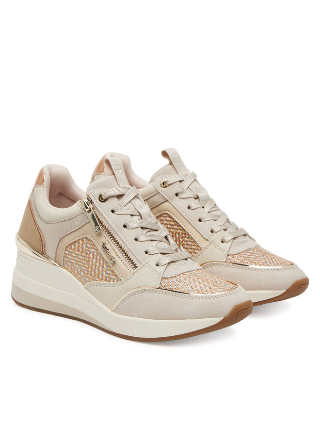 Tamaris Sportcipők Tamaris 1-23703-41 Bézs