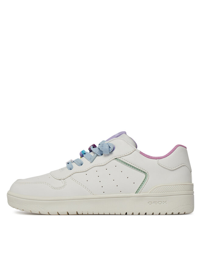 Geox Sneakersy Geox J Washiba Girl J45HXD 0003W C0653 D Biela