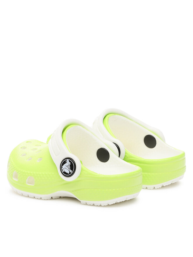 Crocs Klapki Crocs Crocs Classic Glow In The Dark Clog T 209161 Zielony