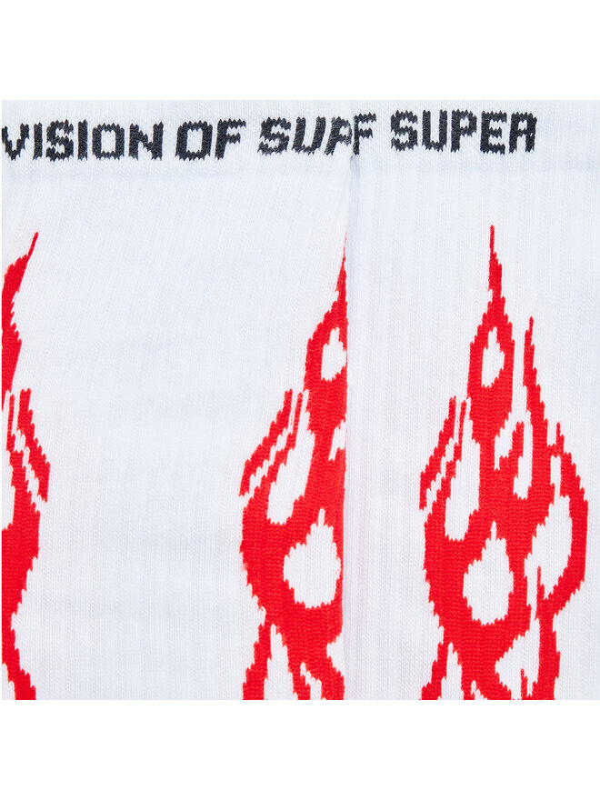 Vision Of Super Skarpety wysokie unisex Vision Of Super VSA00788CZ Biały