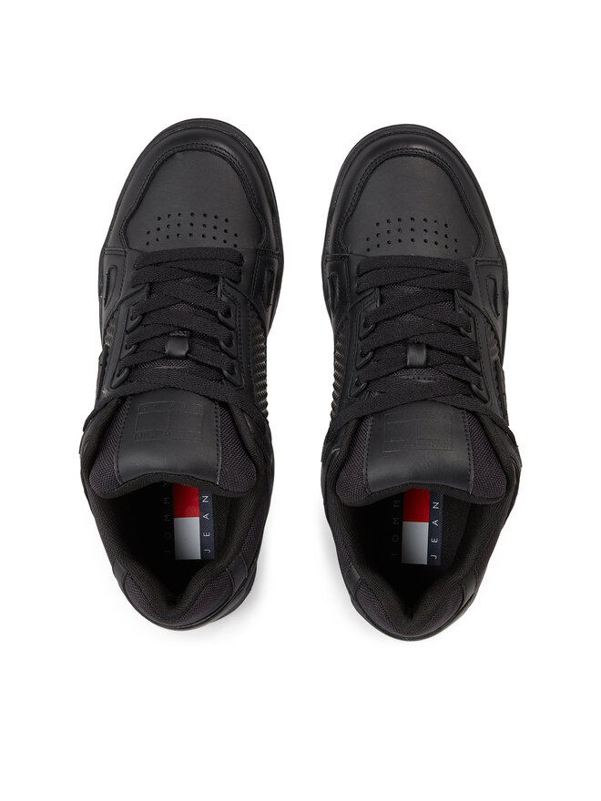 Tommy Jeans Сникърси Tommy Jeans Tjm Leather Skater Tongue EM0EM01260 Черен