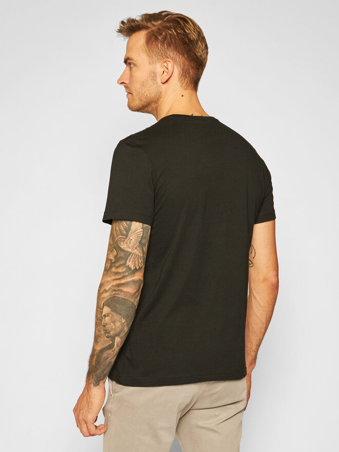 Lacoste Lacoste Marškinėliai TH2036 Juoda Regular Fit