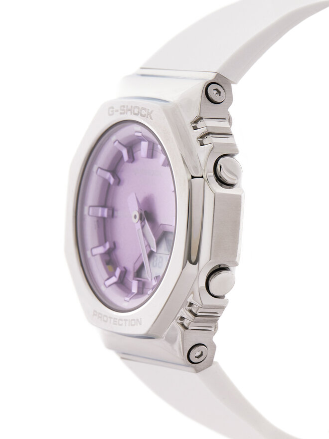 G-Shock Zegarek G-Shock GM-S2110-7A6ER Biały
