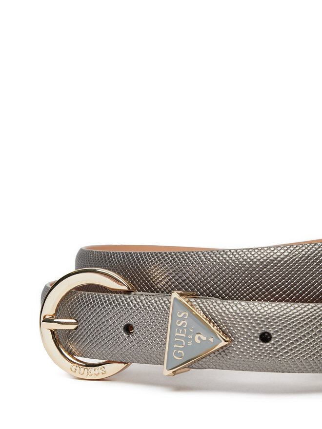 Guess Жіночий ремінь Guess Noelle (ZG) Belts BW9071 P4125 Срібний