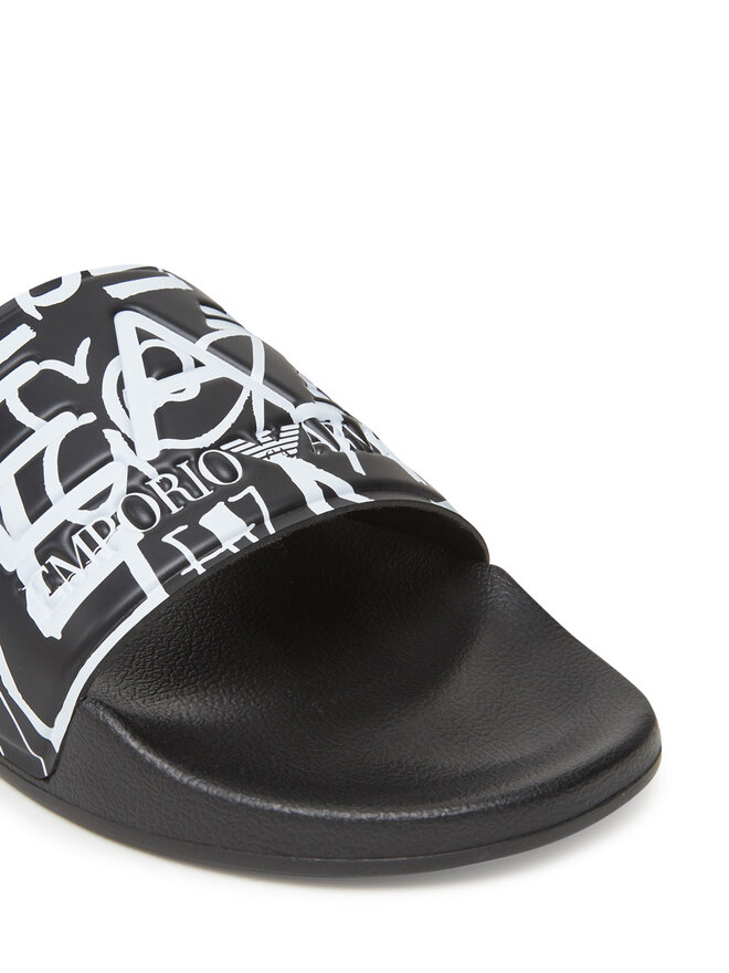 EA7 Emporio Armani Papucs EA7 Emporio Armani 7X000108 AF15118 MC136 Fekete