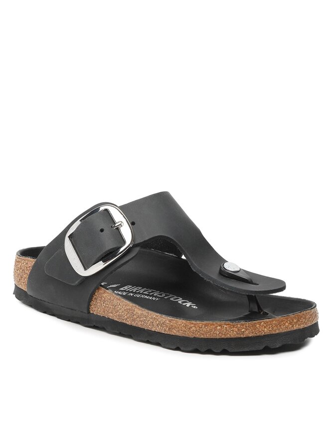 Birkenstock Chancletas Birkenstock Gizeh Big Buckle 1023337 Negro
