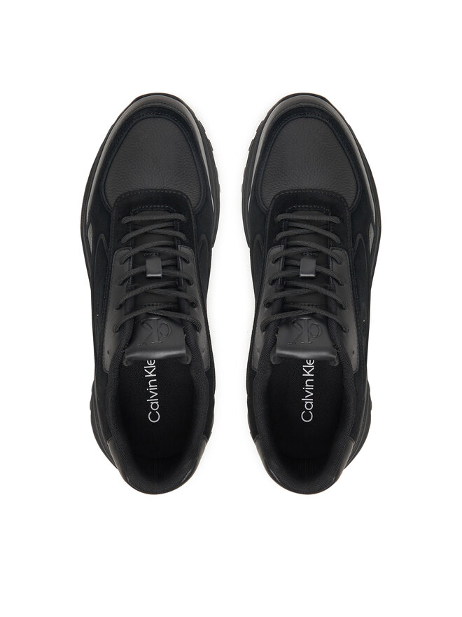 Calvin Klein Jeans Sneakers Calvin Klein Jeans Hike Runner Hf Lth Mix YM0YM01289 Schwarz