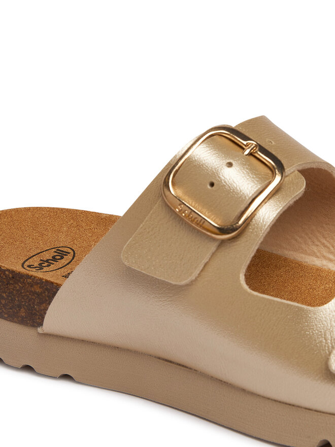 Scholl Шльопанці Scholl Harmony 2 Straps MF00808 Золотий