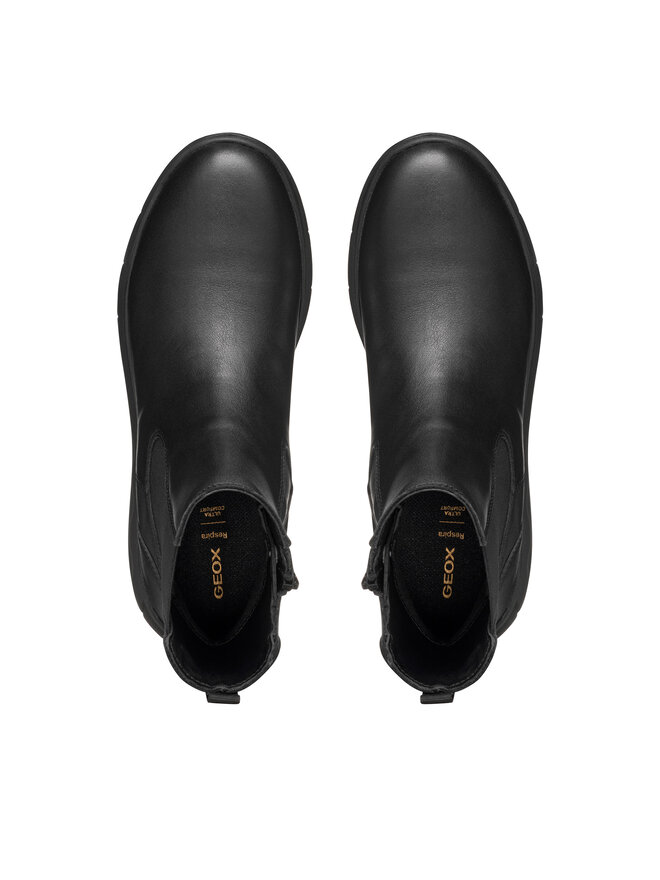 Geox Боти Geox D Spherica 4X4 B Abx D5626A 00085 C9999 Черен
