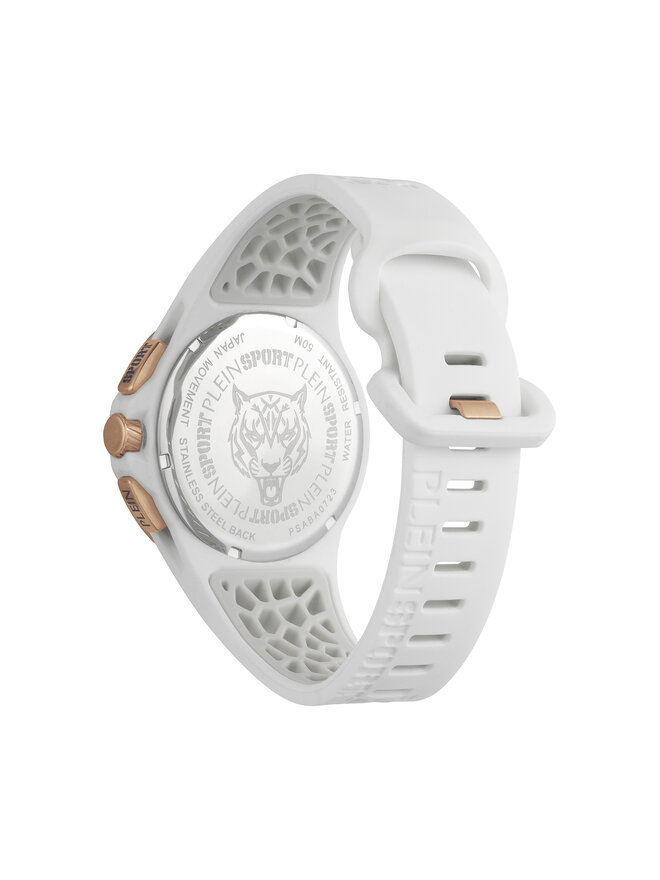 Plein Sport Часовник Plein Sport Thunderstorm Chrono PSABA0723 Сребрист