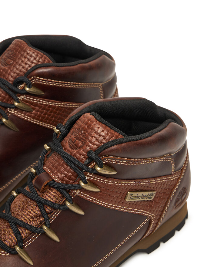 Timberland Botines planos Timberland Euro Sprint Mid Lace TB0A2K84EIU1 Marrón