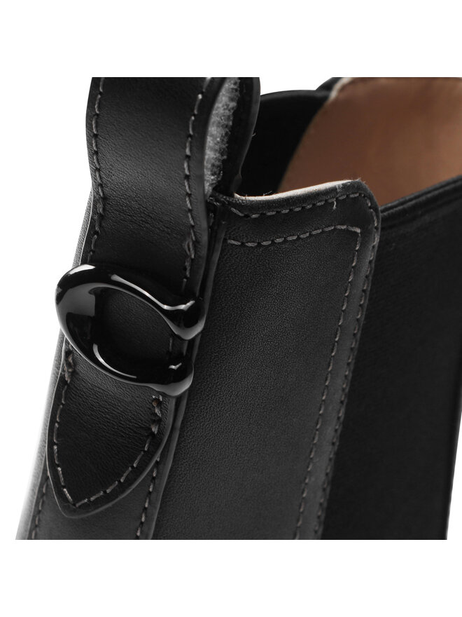 Coach Stivaletti Coach Jayla Leather Bootie CM770 Nero