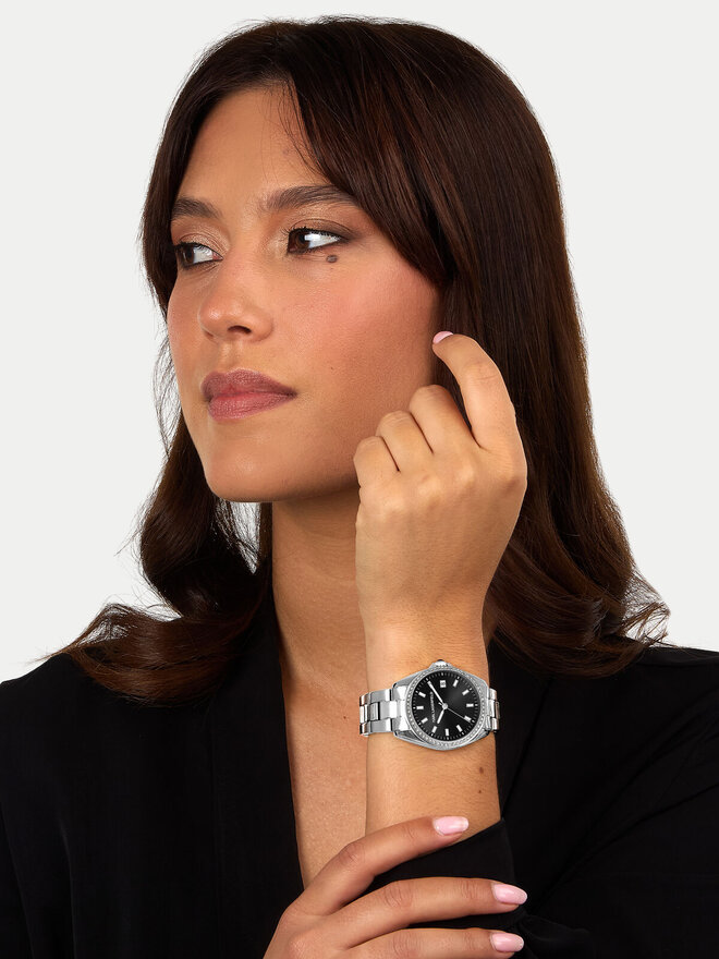 KARL LAGERFELD Ρολόι KARL LAGERFELD R0553101511 Ασημί