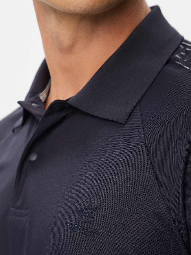 Beverly Hills Polo Club Beverly Hills Polo Club Poloshirt P-SS26M-P0170 Dunkelblau Reglan Fit