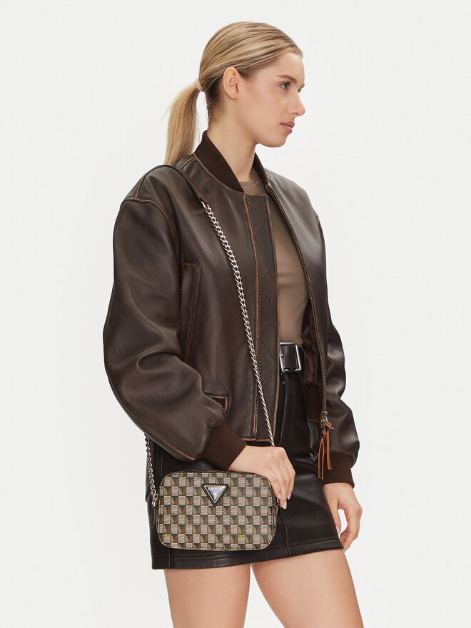Guess Ročna torba Guess HWJT93 44140 Rjava