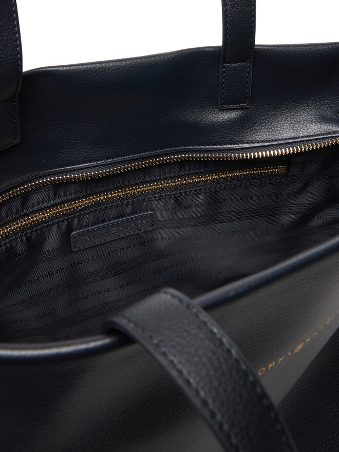 Tommy Hilfiger Táska Tommy Hilfiger Th Logotape Tote AW0AW17693 Sötétkék