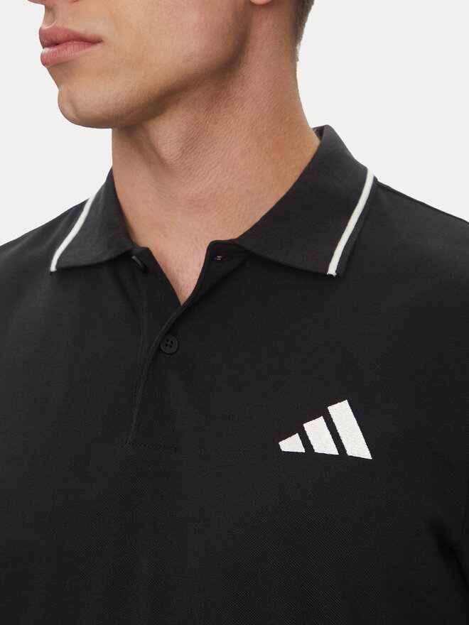 adidas adidas Polo Essentials Small Logo JE9023 Μαύρο Regular Fit