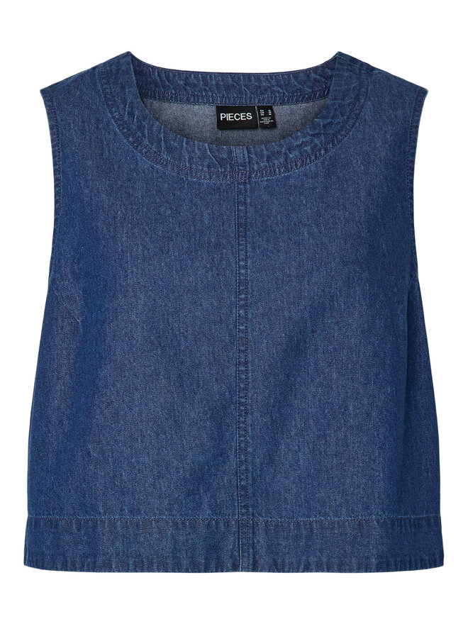 Pieces Pieces Felső Tenim 17157936 Sötétkék Regular Fit