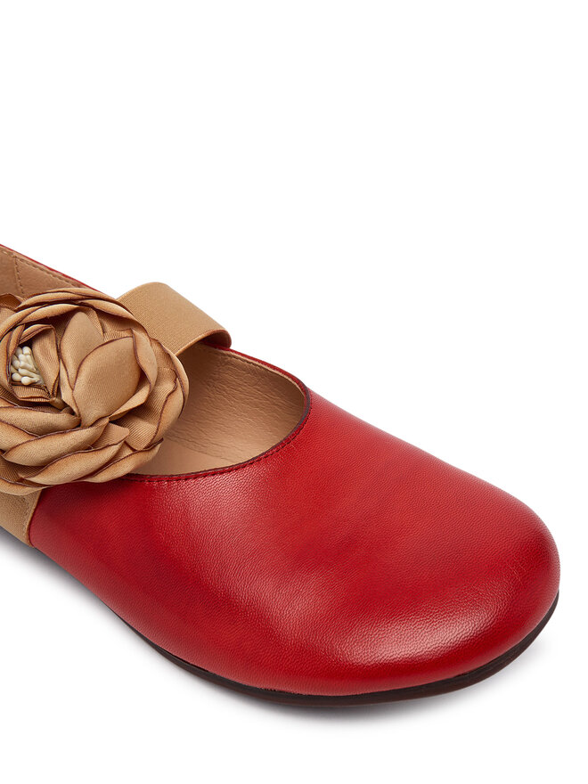 Laura Vita Ballerinas Laura Vita Florineo 01 Rot