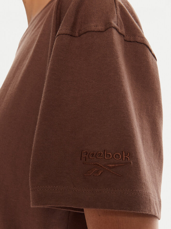 Reebok Reebok Camiseta RK25315CCW Marrón Regular Fit