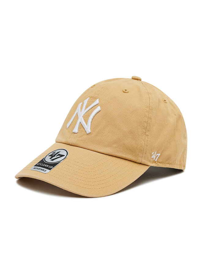 47 Brand Бейсболка 47 Brand New York Yankees Clean Up B-RGW17GWS-LT Коричневий