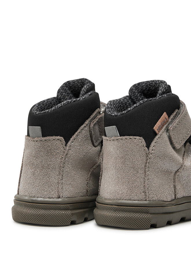 Mrugała Schnürschuhe Mrugała ANDY 6180/4-84 Silberfarben