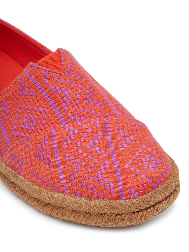 Toms Espadrilky Toms Diamond Global 10021885 Červená