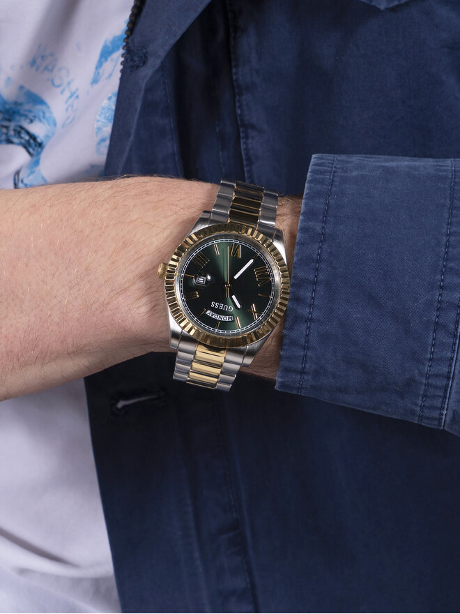 Guess Ρολόι Guess Connoisseaur GW0265G8 Ασημί