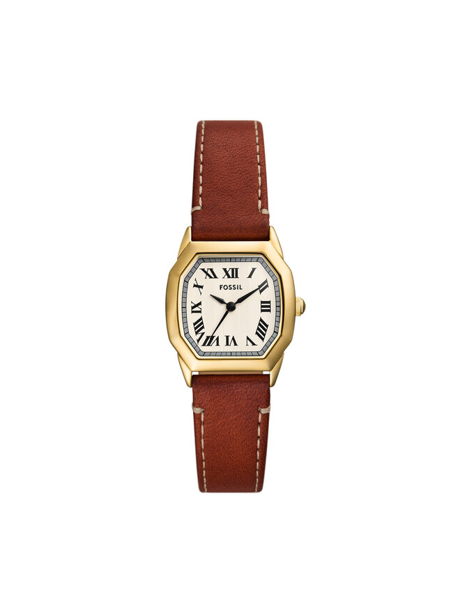Fossil Zegarek Fossil ES5364 Brązowy
