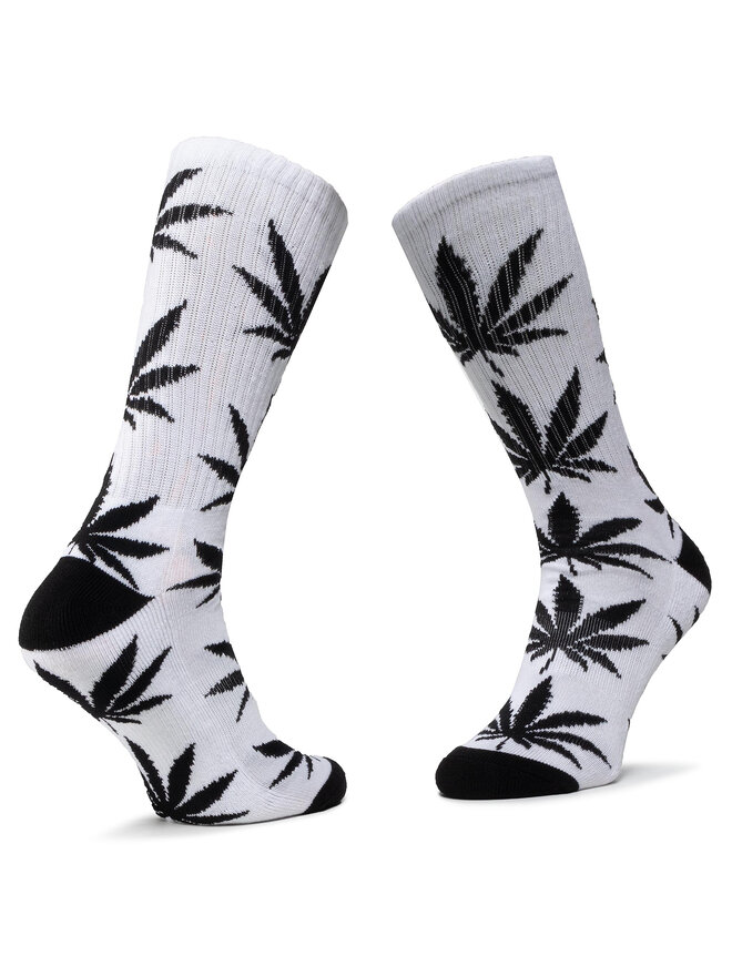 HUF Skarpety wysokie unisex HUF Essentials Plantlife Sock SK00298 r.OS Biały