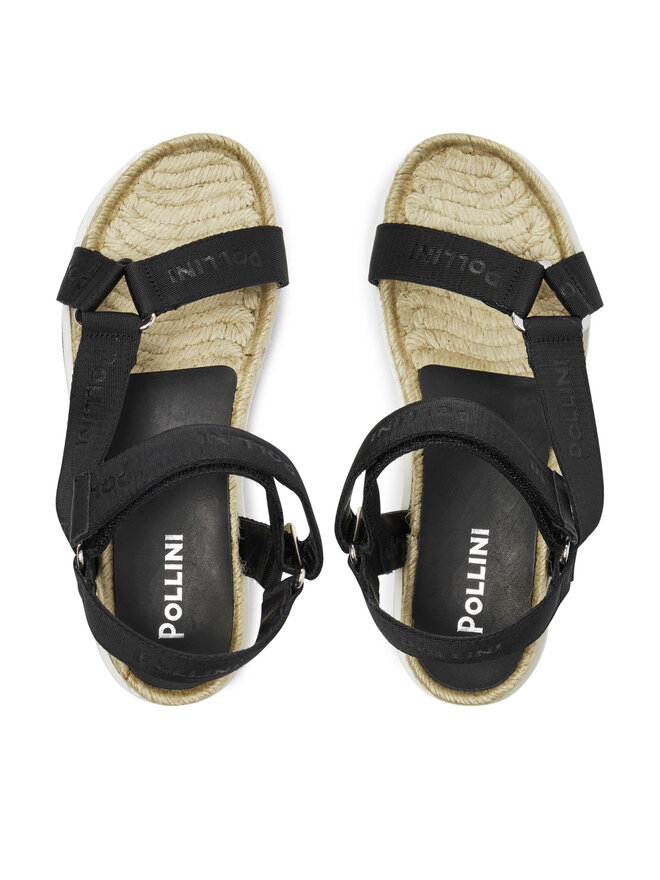 Pollini Espadrilles Pollini SA16655G0ITV0000 Fekete