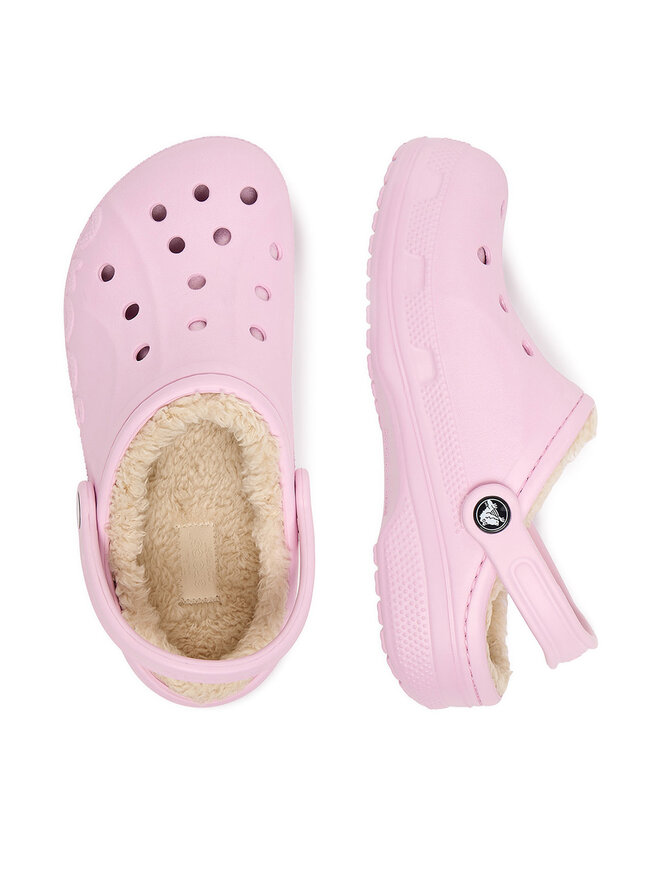 Crocs Шльопанці Crocs C-BAYA LINED CLOG 205969-6GD Рожевий