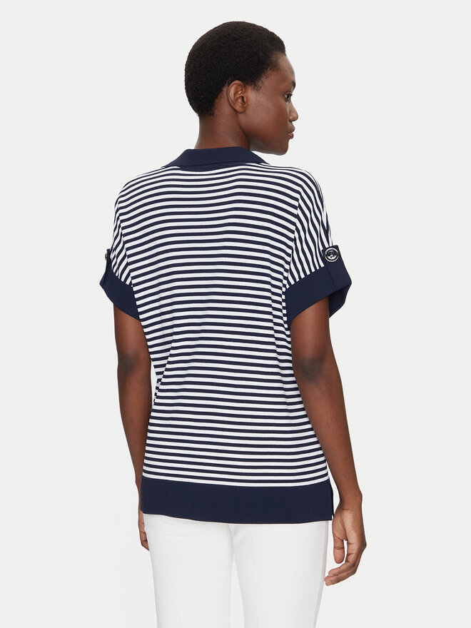 Luisa Spagnoli Luisa Spagnoli Polo Caio 58672 Blanco Regular Fit
