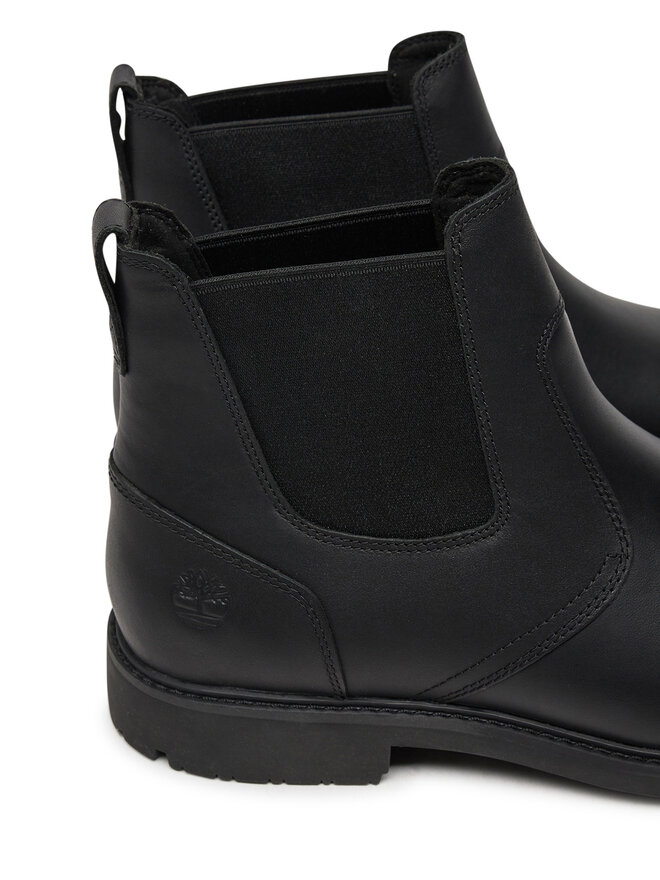 Timberland Боти тип челси Timberland Stormbucks Mid C Helsea Boot TB05551R001 Черен
