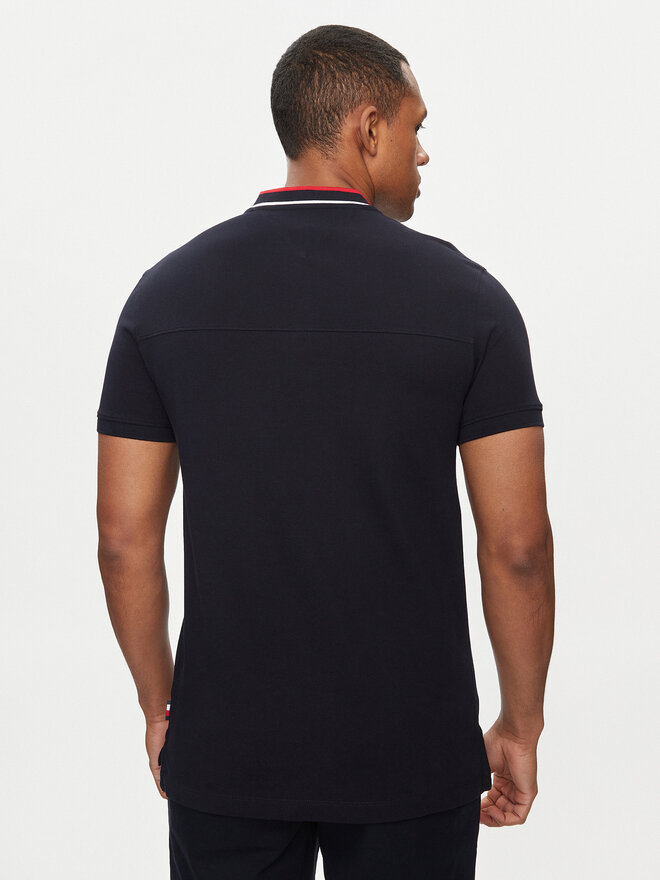 Tommy Hilfiger Tommy Hilfiger Pólóing Mao MW0MW34752 Sötétkék Slim Fit