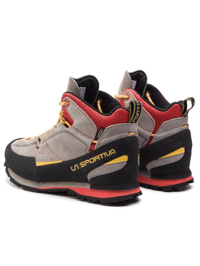 La Sportiva Trekkingschuhe La Sportiva Boulder X Mid GTX GORE-TEX 17EGR Grau