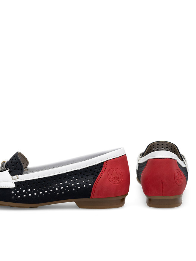 Rieker Мокасини Rieker 40065-14 Тъмносин