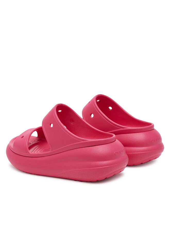Crocs Pantoletten Crocs Classic Crush Sandal 207670 Rosa