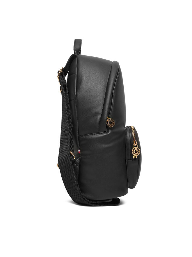 Tommy Hilfiger Rucksack Tommy Hilfiger Popette Soft Dome AW0AW17652 Schwarz