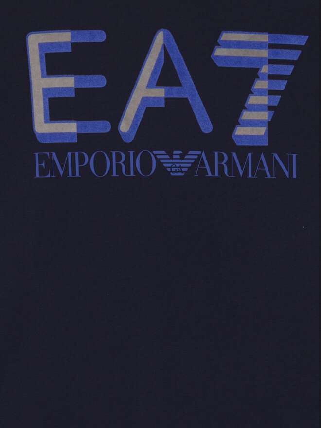 EA7 Emporio Armani EA7 Emporio Armani Футболка 6RBT58 BJ02Z 1554 Cиній Regular Fit