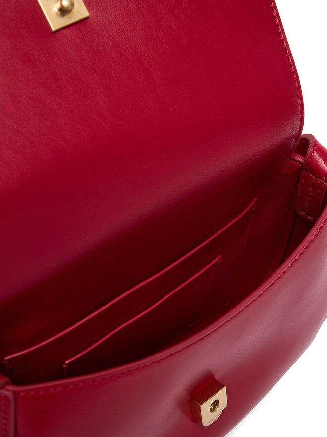 Calvin Klein Handtasche Calvin Klein Ck Flap Camera Bag LV04F3421G Rot