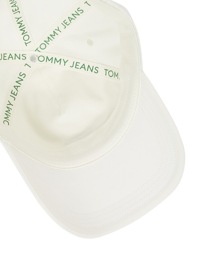 Tommy Jeans Καπέλο Jockey Tommy Jeans Tjw Heritage Core 5 Panel Cap AW0AW16991 Λευκό